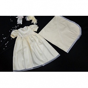 Крестильный набор для девочки - Счастье, шампань (Мой Ангелок, 00-0013666 _6-12 мес шампань)